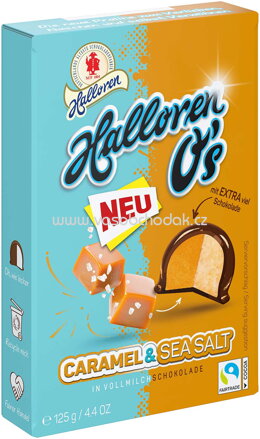 Halloren O's Caramel & Sea Salt, 125g