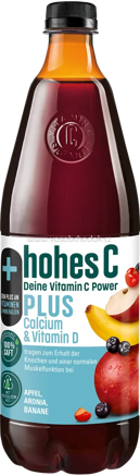 Hohes C Plus Calcium & Vitamin D, 1l