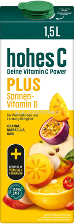 Hohes C Plus Sonnenvitamin D, 1,5l