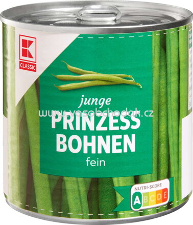 K-Classic Junge Prinzess Bohnen, fein, 400g