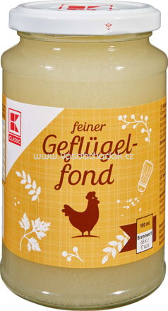 K-Classic Geflügel Fond, 400 ml