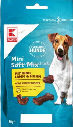 K-Classic Mini Soft Mix mit Rind, Lamm & Huhn, 60g