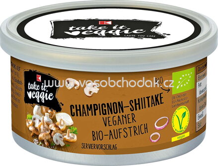 K-Take it Veggie Aufstrich Champignon-Schiitake, 125g