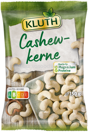 Kluth Cashewkerne, 150g