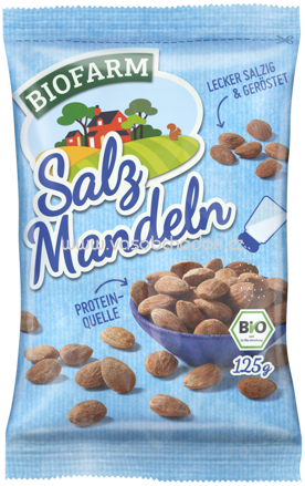 Kluth Biofarm Salz Mandeln, 125g