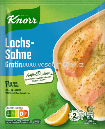 Knorr Fix Fischgerichte Lachs Sahne Gratin, 1 St