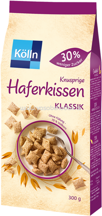 Kölln Knusprige Haferkissen Klassik, 300g