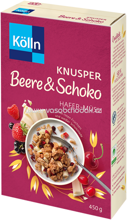 Kölln Müsli Knusper Beere & Schoko, 450g