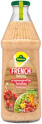 Kühne French Dressing mit sonnengereiften Tomaten, 1l