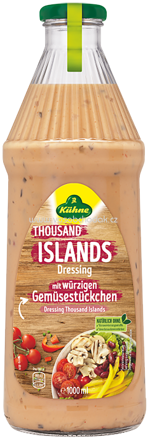 Kühne Thousand Islands Dressing mit würzigen Gemüsestückchen, 1l