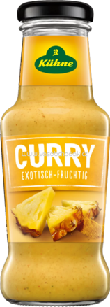 Kühne Curry Sauce Exotisch-Fruchtig, 250 ml