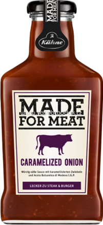 Kühne Made for Meat Caramelized Onion, 375 ml