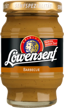 Löwensenf Senfspezialität Barbecue, 100 ml