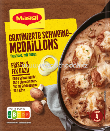 Maggi Fix Gratinierte Schweinemedaillons, 1 St