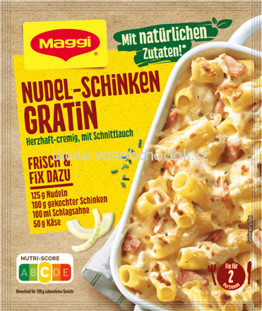 Maggi Fix Nudel Schinken Gratin, 1 St