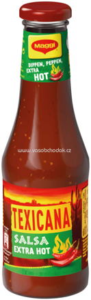 Maggi Internationale Würzsauce, Texicana Salsa Extra Hot, 500 ml