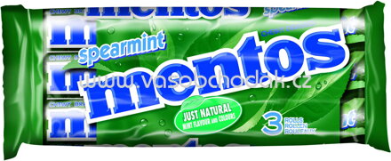 Mentos Spearmint, 3 St, 114g