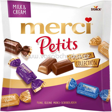 Merci Petits Milk & Cream Collection, 125g