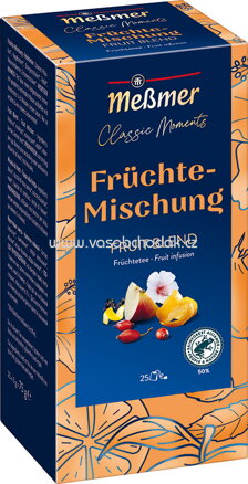 Meßmer Gastro Classic Moments Früchte Mischung, 25 Beutel