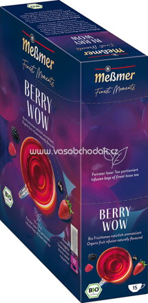 Meßmer Gastro Finest Moments Tassenportion Berry Wow, 15 Beutel