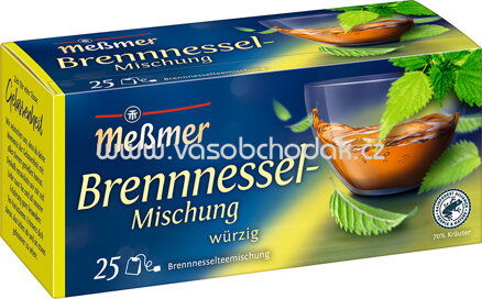 Meßmer Kräutertee Brennnessel Mischung, 25 Beutel