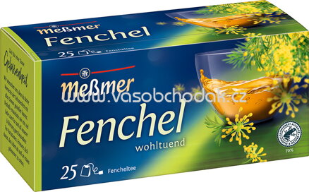 Meßmer Kräutertee Fenchel, 25 Beutel