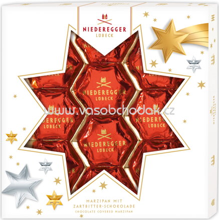 Niederegger Lübeck Marzipan Sterne, 125g