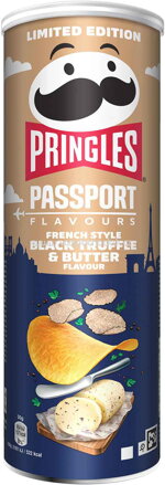 Pringles Passport Flavours French Style Black Truffle & Butter, 165g