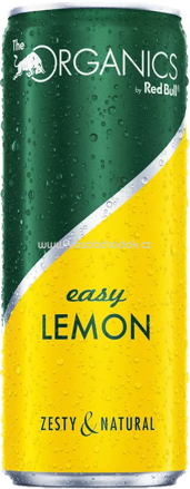 Red Bull Organics Easy Lemon, 250 ml
