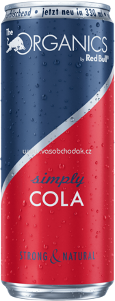 Red Bull Organics Simply Cola, 330 ml Red Bull Organics Simply Cola, 330 ml