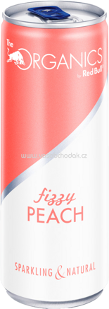 Red Bull Organics Fizzy Peach, 250 ml