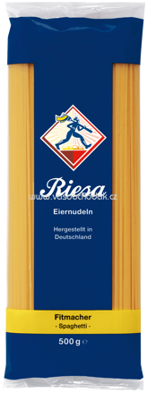 Riesa Eiernudeln Fitmacher - Spaghetti, 500g