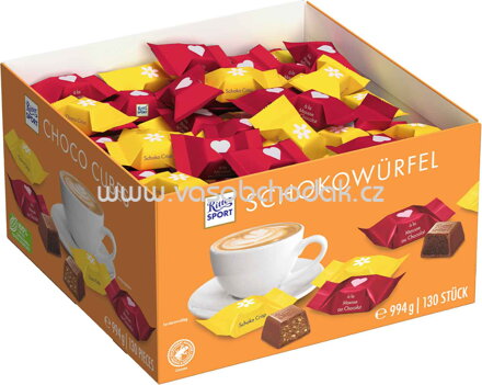 Ritter Sport Schokowürfel, 130 St, 994g