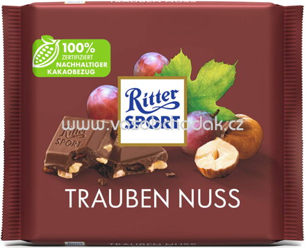 Ritter Sport Trauben Nuss, 100g