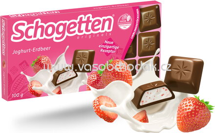 Schogetten Joghurt-Erdbeer, 100g