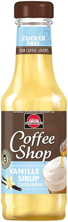 Schwartau Coffee Shop Vanille Sirup Zuckerfrei, 200 ml