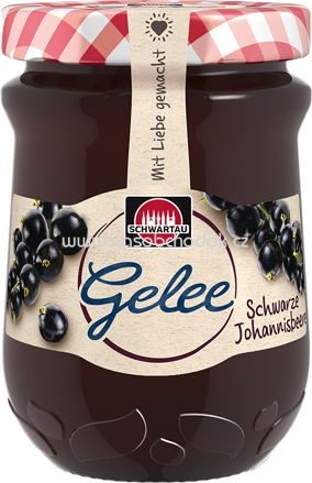 Schwartau Gelee Schwarze Johannisbeere, 200g