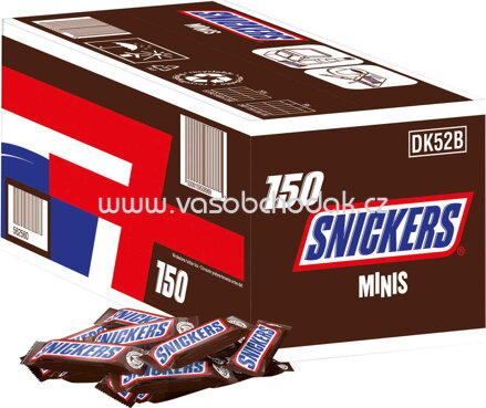 Snickers Minis Catering Box, 150 St, 2,821 kg