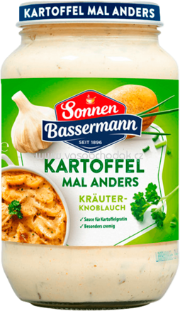 Sonnen Bassermann Kartoffel Mal Anders Kräuter-Knoblauch, 400g