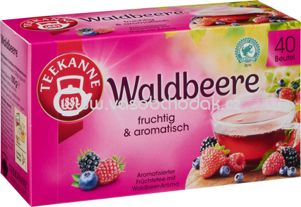 Teekanne Waldbeere, 40 Beutel