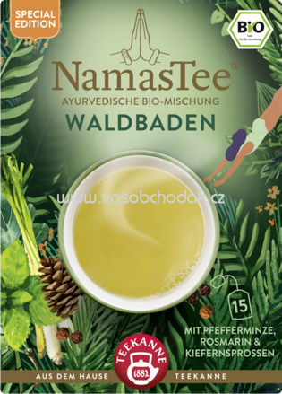 Teekanne NamasTee Waldbaden, 15 Beutel