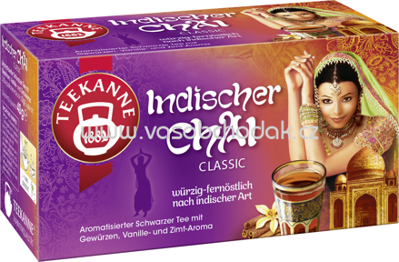 Teekanne Ländertee Indischer Chai Classic, 20 Beutel