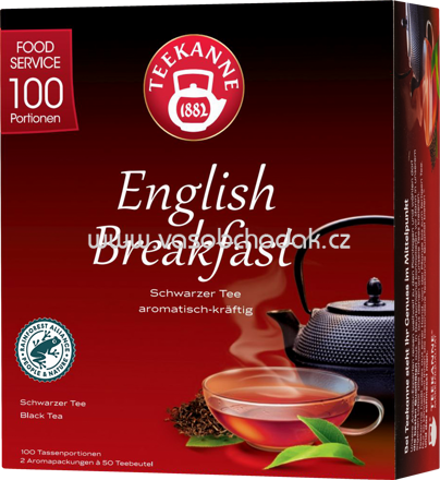 Teekanne English Breakfast, 100 Beutel