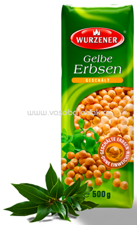 Wurzener Gelbe Erbsen geschält 500g