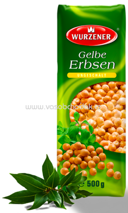 Wurzener Gelbe Erbsen ungeschält 500g