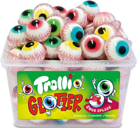 Trolli Glotzer, Dose, 60 St, 1,128 kg