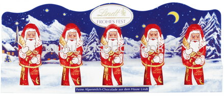 Lindt Mini-Weihnachtsmänner 5St, 50g