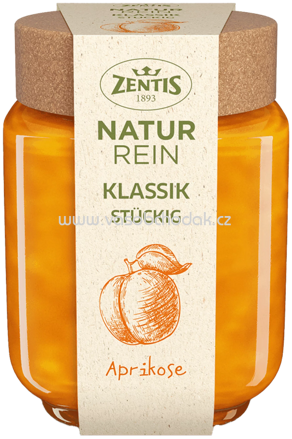 Zentis Natur Rein Klassik Stückig Aprikose, 250g