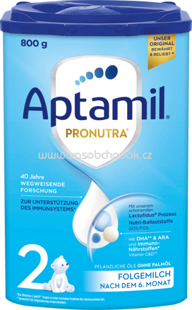 Aptamil Pronutra Folgemilch 2, nach dem 6. Monat, 800g