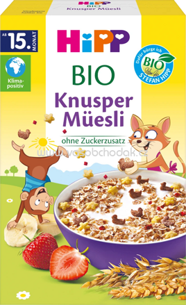 Hipp Bio Knusper-Müesli, ab 15. Monat, 200g